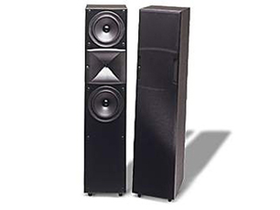 HLS 620 - Black - Dual 6-1/2 inch 2-Way Floorstanding (HORN) - Hero